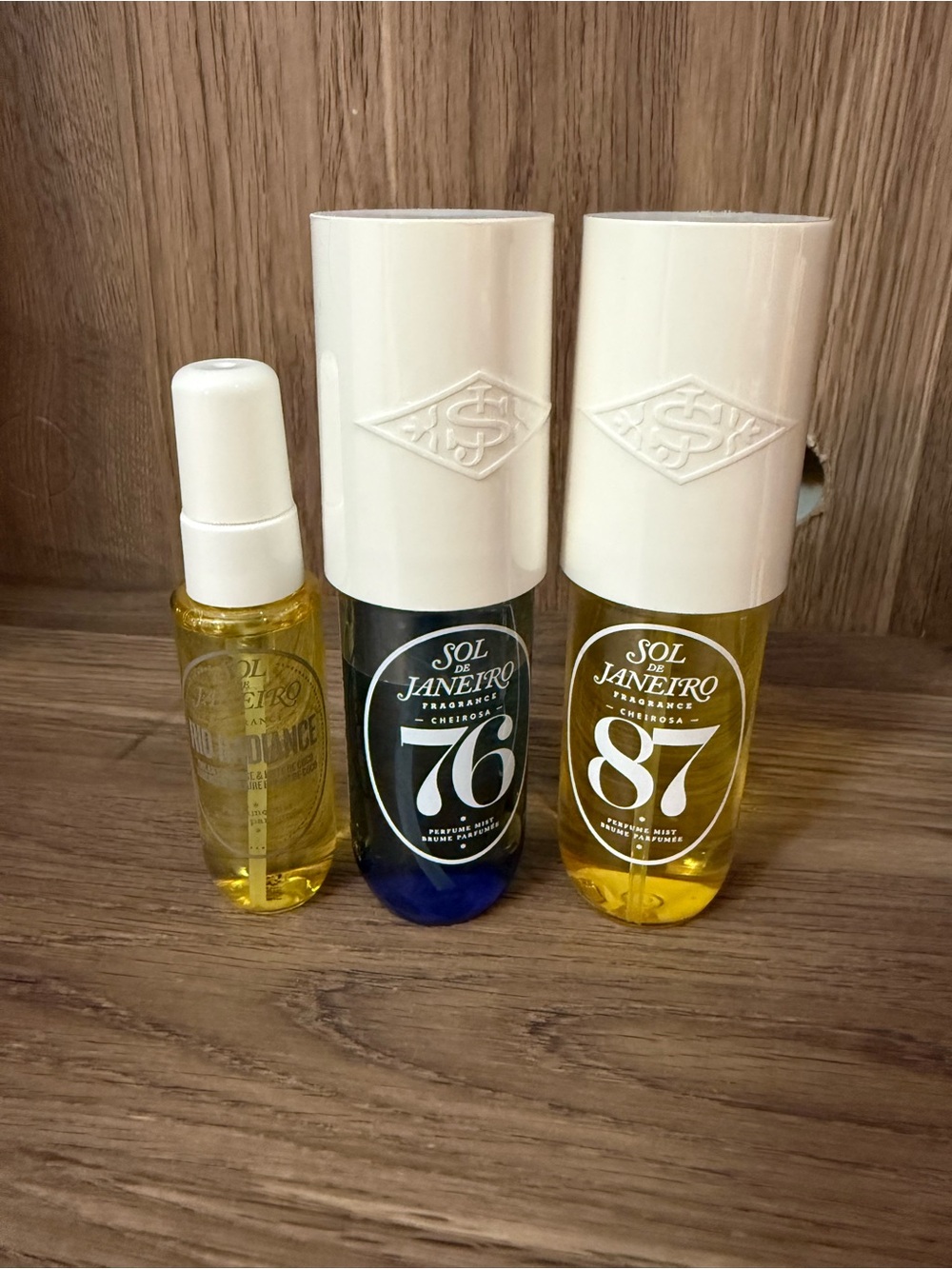Brand new Sol de Janeiro 76 & 87 Fragrance Mist — 90ml bundle